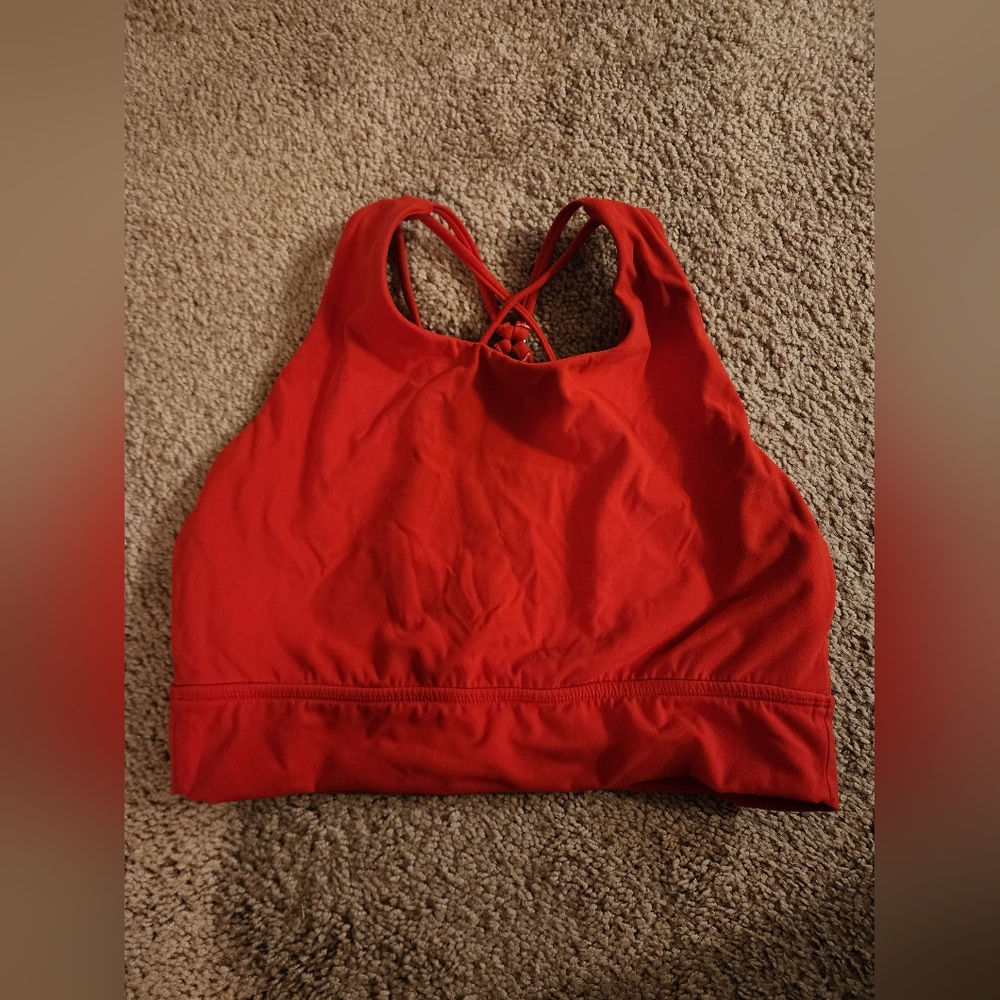 Red Buffbunny Sports Bra